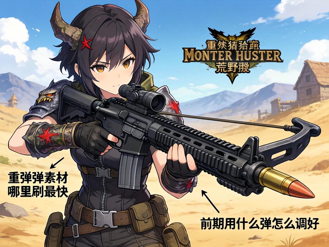 怪物猎人荒野重弩弹素材,哪里刷最快,弹药怎么调和,前期用什么子弹好 怪物猎人荒野重弩弹素材,哪里刷最快,弹药怎么调和,前期用什么子弹好