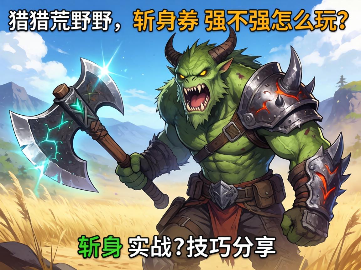 怪物猎人荒野武器斧头,斩斧强不强怎么玩,实战技巧分享 怪物猎人荒野武器斧头,斩斧强不强怎么玩,实战技巧分享