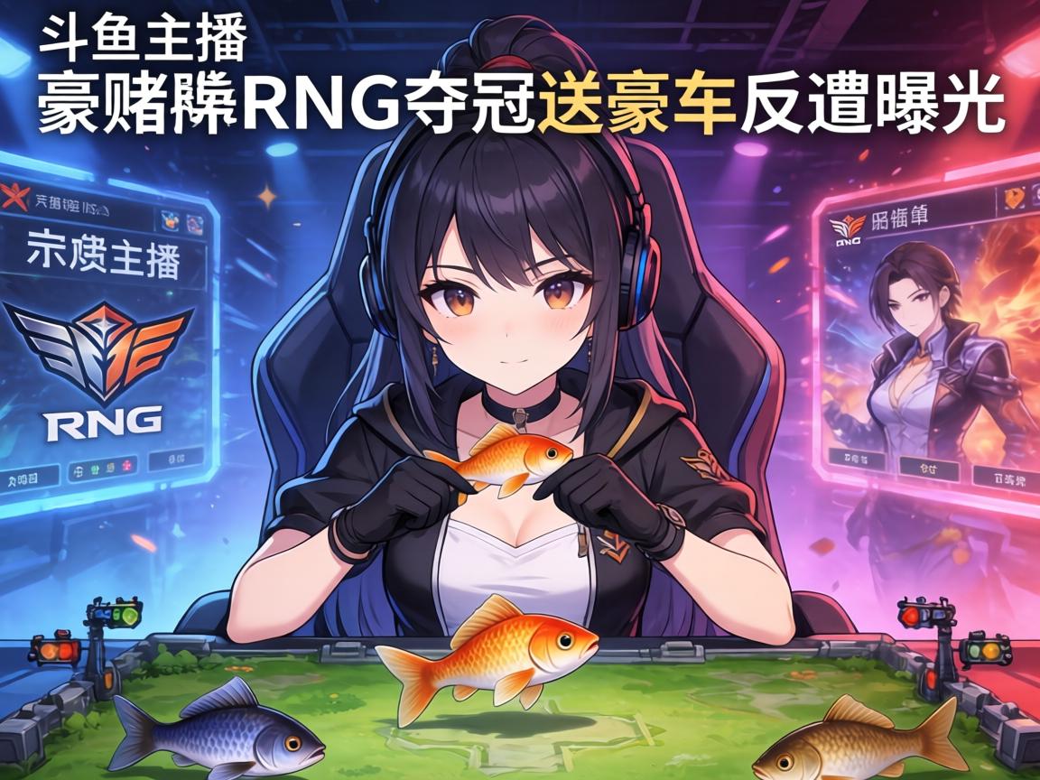 斗鱼主播豪赌RNG夺冠送豪车反遭曝光 斗鱼主播豪赌RNG夺冠送豪车反遭曝光