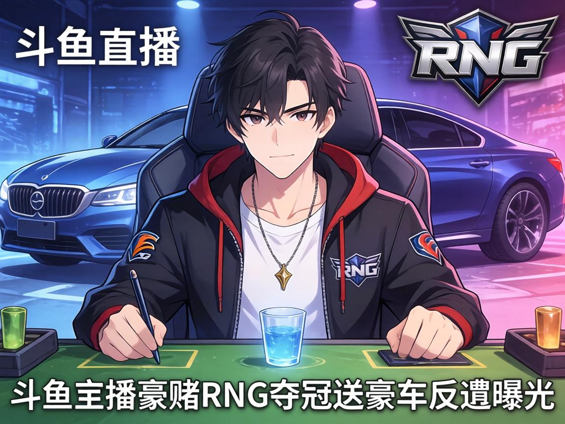 斗鱼主播豪赌RNG夺冠送豪车反遭曝光 斗鱼主播豪赌RNG夺冠送豪车反遭曝光