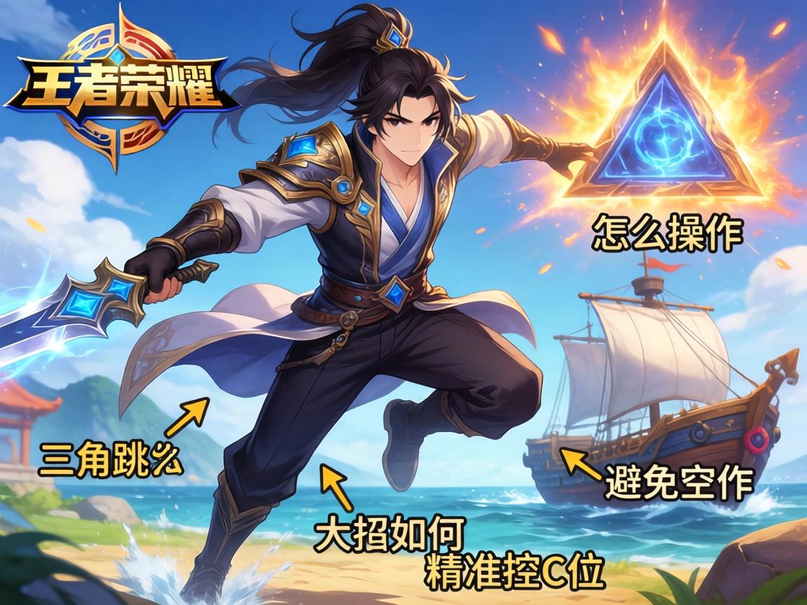 孙策王者荣耀连招技巧,三角跳怎么操作,如何避免空船,大招如何精准控C位 孙策王者荣耀连招技巧,三角跳怎么操作,如何避免空船,大招如何精准控C位