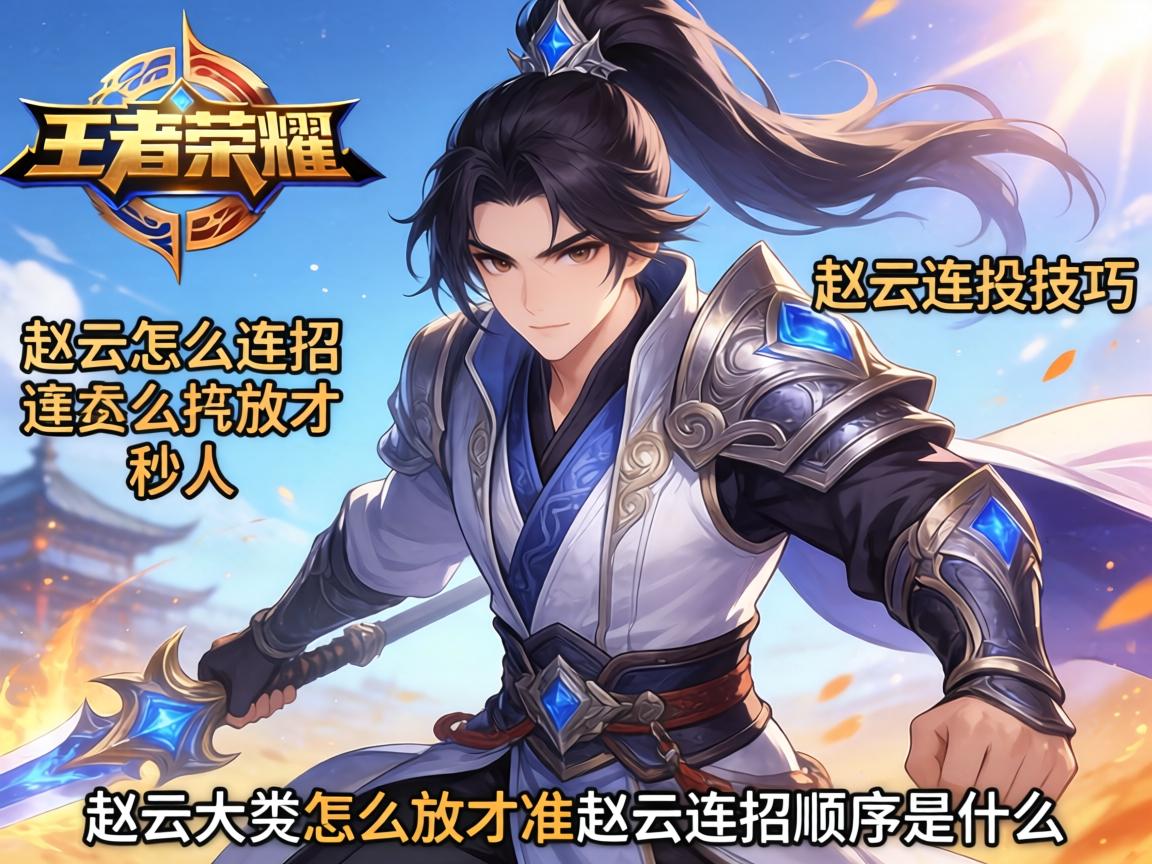 荣耀王者赵云连招技巧,赵云怎么连招秒人,赵云大招怎么放才准,赵云连招顺序是什么 荣耀王者赵云连招技巧,赵云怎么连招秒人,赵云大招怎么放才准,赵云连招顺序是什么