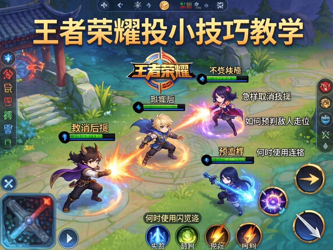 王者荣耀连招小技巧教学丨怎样取消技能后摇,如何预判敌人走位,何时使用闪现连招 王者荣耀连招小技巧教学丨怎样取消技能后摇,如何预判敌人走位,何时使用闪现连招
