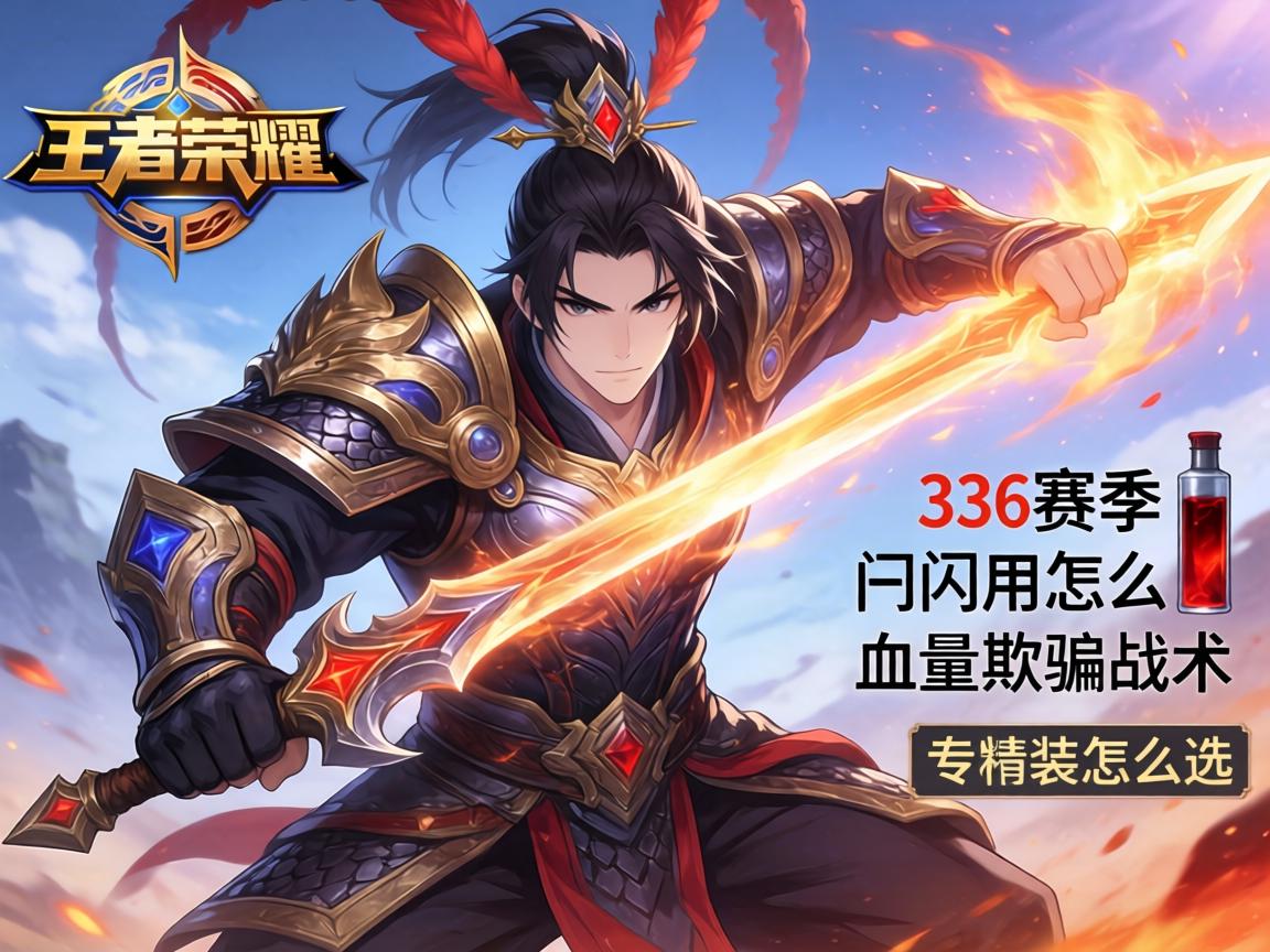 王者荣耀项羽连招技巧,S36赛季一闪怎么操作,血量欺骗战术如何用,专精装怎么选 王者荣耀项羽连招技巧,S36赛季一闪怎么操作,血量欺骗战术如何用,专精装怎么选