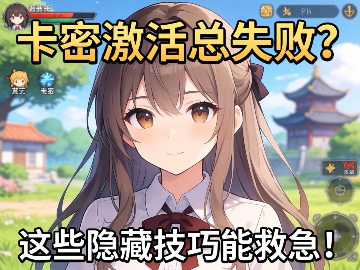 卡密激活总失败?这些隐藏技巧能救急! 卡密激活总失败?这些隐藏技巧能救急!