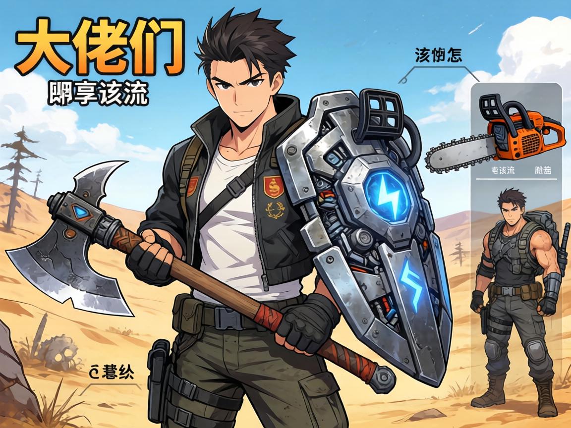 大佬们,荒野盾斧机械武器选哪个属性好?电锯流该怎么配装? 大佬们,荒野盾斧机械武器选哪个属性好?电锯流该怎么配装?