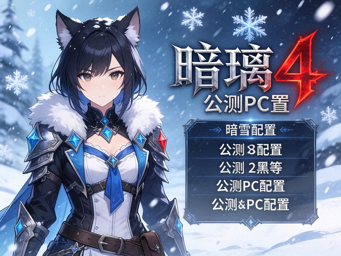 暴雪公布暗黑4公测PC配置 暴雪公布暗黑4公测PC配置