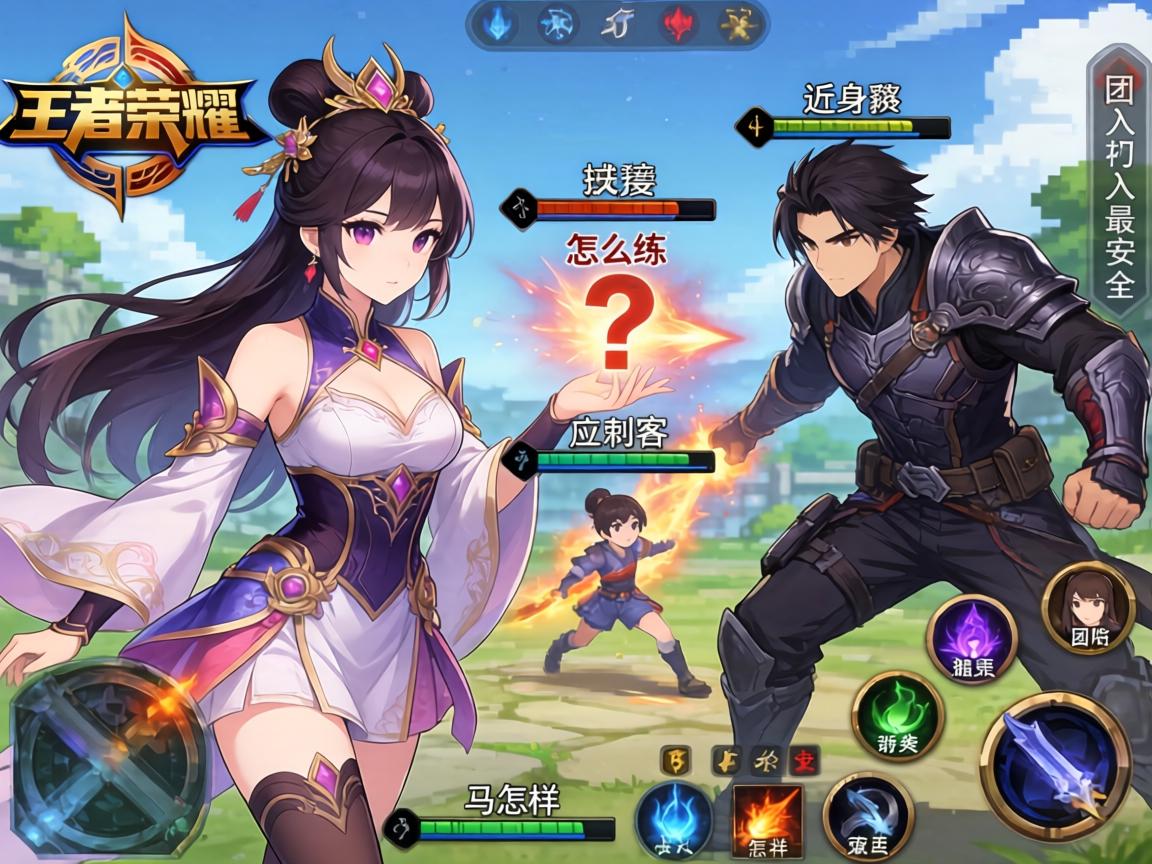 王者荣耀貂蝉技巧连招怎么练,如何应对近身刺客,团战怎样切入最安全 王者荣耀貂蝉技巧连招怎么练,如何应对近身刺客,团战怎样切入最安全