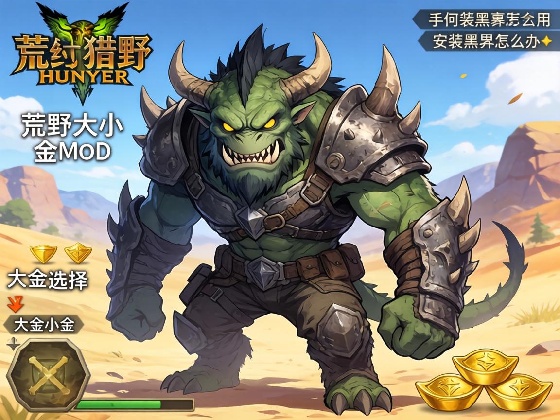 怪物猎人荒野大小金mod怎么用,安装黑屏怎么办,如何手动选择大金小金 怪物猎人荒野大小金mod怎么用,安装黑屏怎么办,如何手动选择大金小金