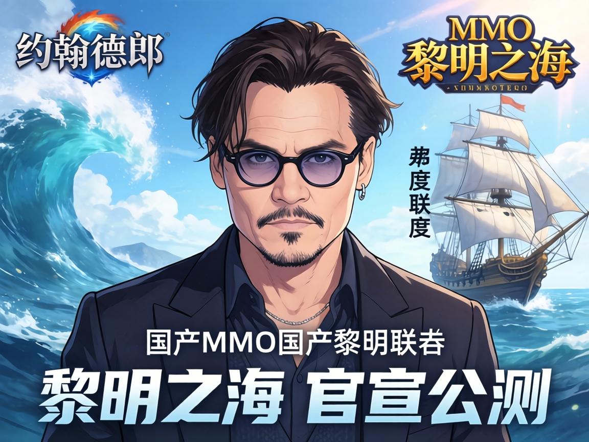 约翰尼·德普首度联手国产MMO黎明之海官宣公测 约翰尼·德普首度联手国产MMO黎明之海官宣公测
