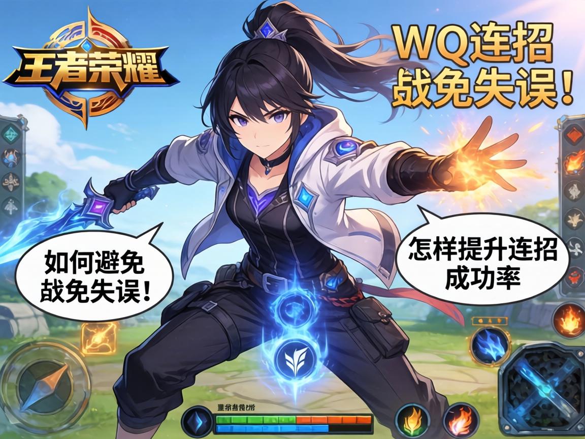 王者荣耀WQ连招技巧,如何避免技能失误?怎样提升连招成功率? 王者荣耀WQ连招技巧,如何避免技能失误?怎样提升连招成功率?