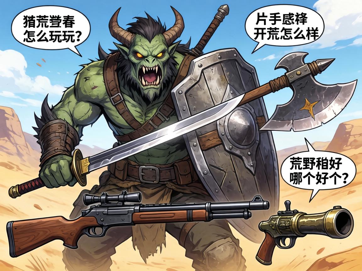 怪物猎人荒野带盾的武器,片手剑怎么玩,盾斧开荒怎么样,长枪和铳枪哪个好 怪物猎人荒野带盾的武器,片手剑怎么玩,盾斧开荒怎么样,长枪和铳枪哪个好