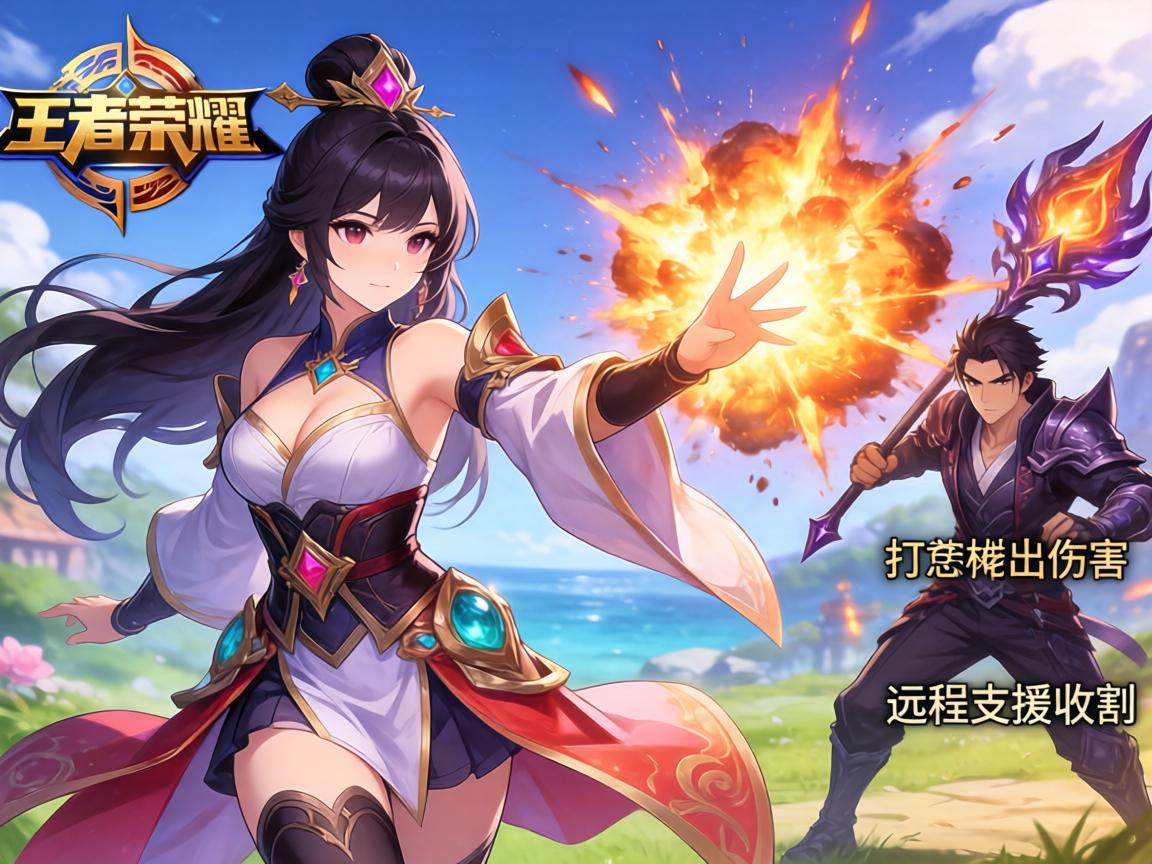 王者荣耀女娲连招技巧,如何打出爆炸伤害,怎样远程支援收割? 王者荣耀女娲连招技巧,如何打出爆炸伤害,怎样远程支援收割?