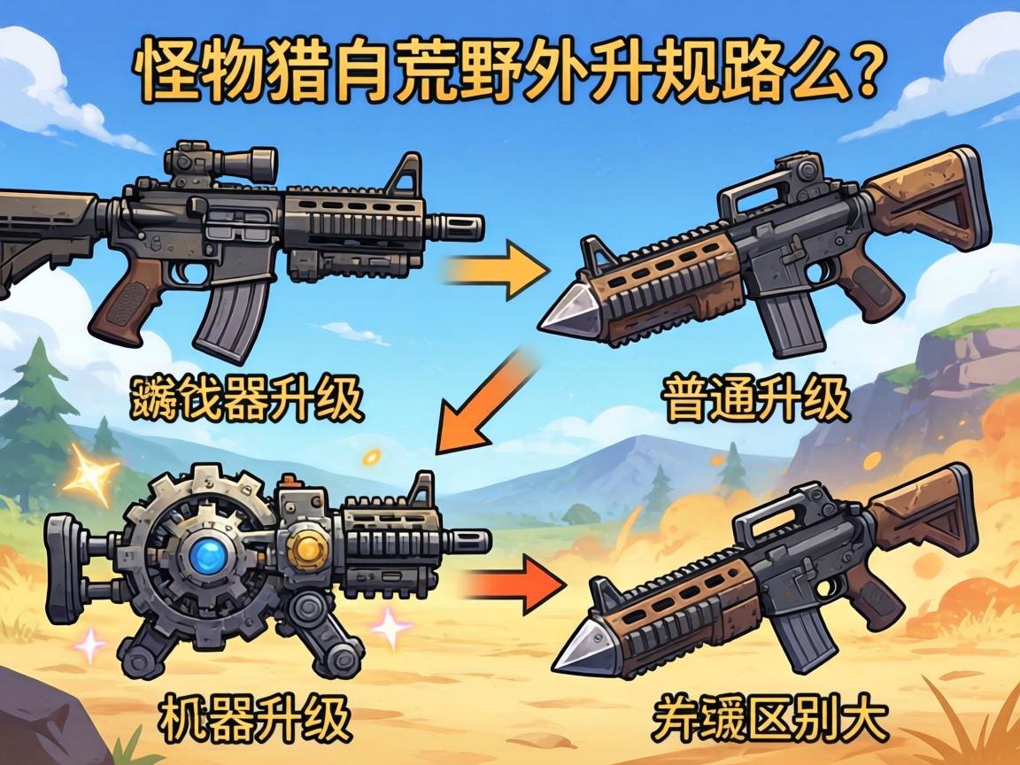 怪物猎人荒野武器升级路线怎么规划?机械武器升级和普通升级区别大吗? 怪物猎人荒野武器升级路线怎么规划?机械武器升级和普通升级区别大吗?