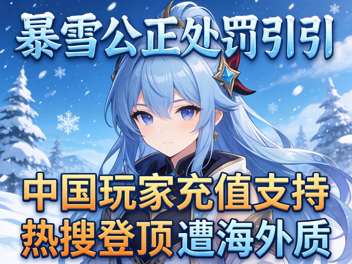 暴雪公正处罚引中国玩家充值支持 热搜登顶遭海外质 暴雪公正处罚引中国玩家充值支持 热搜登顶遭海外质
