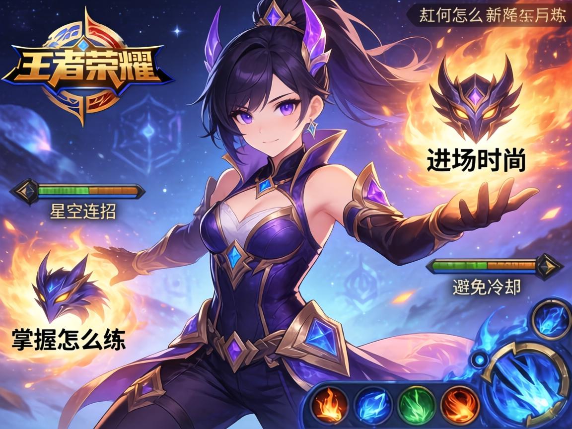 王者荣耀星空连招技巧怎么练,曜如何掌握进场时机,新手怎么避免技能冷却 王者荣耀星空连招技巧怎么练,曜如何掌握进场时机,新手怎么避免技能冷却