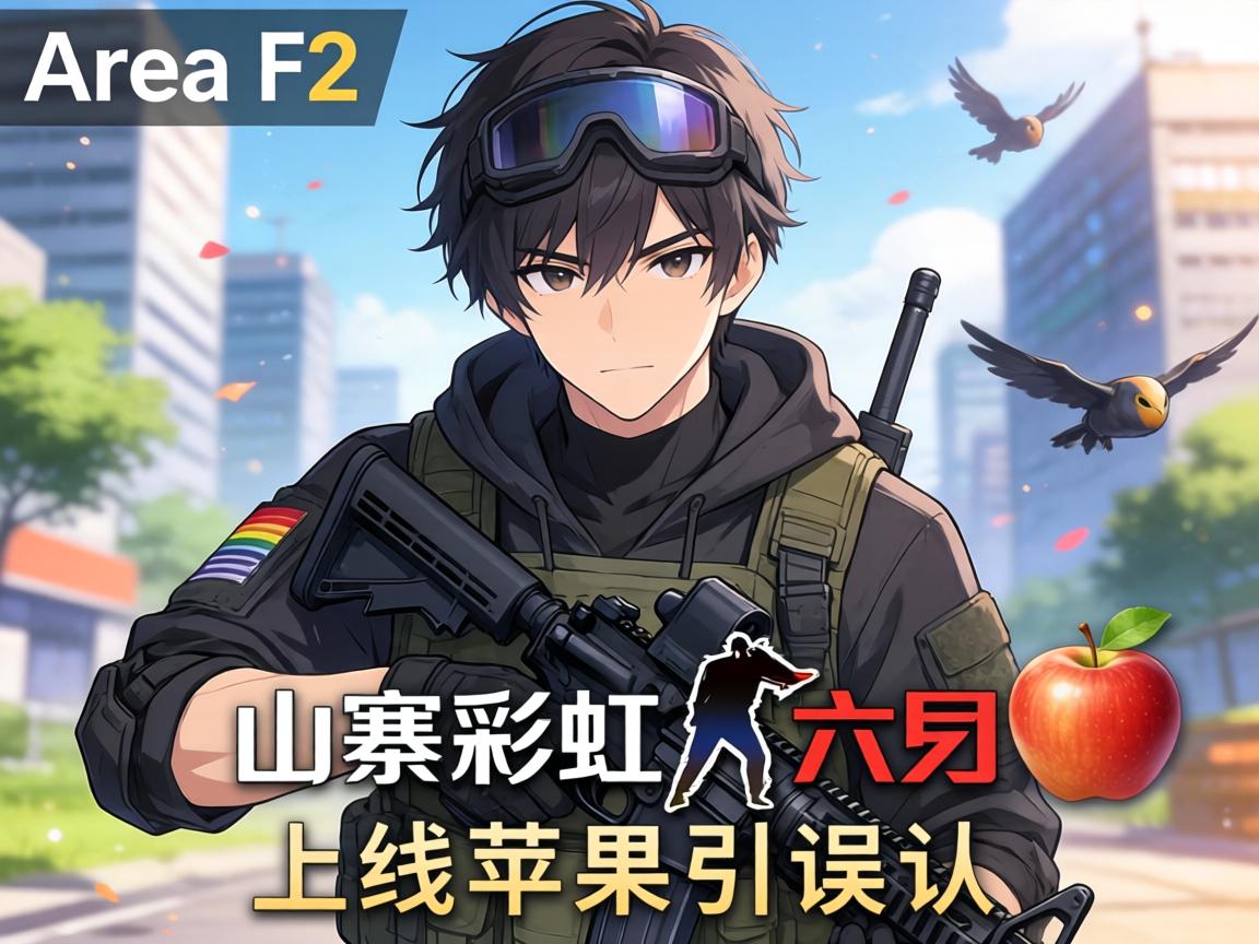 Area F2山寨彩虹六号上线苹果引误认 Area F2山寨彩虹六号上线苹果引误认