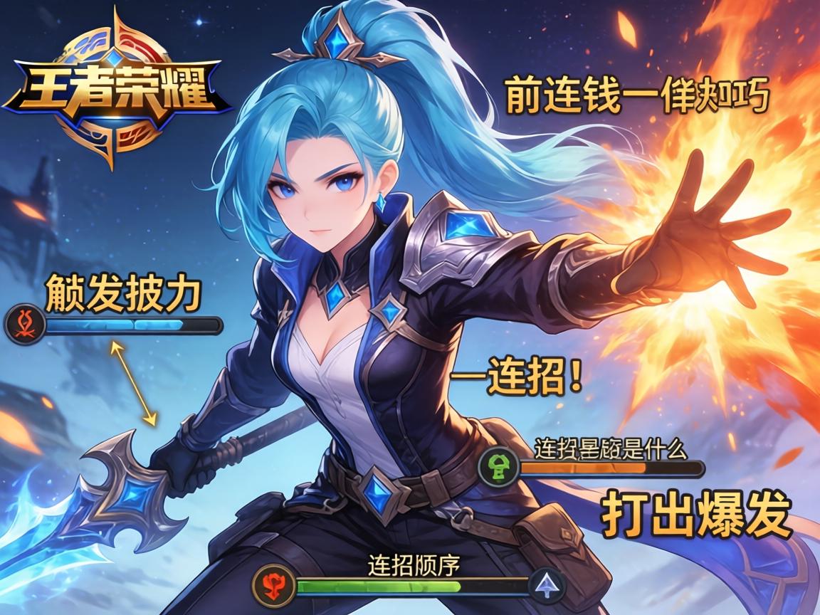 王者荣耀镜近身连招技巧,如何触发被动,连招顺序是什么,怎样打出爆发 王者荣耀镜近身连招技巧,如何触发被动,连招顺序是什么,怎样打出爆发