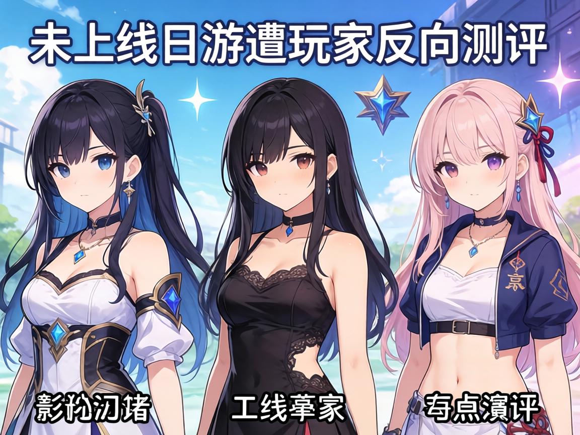 三款未上线日游遭玩家反向测评 三款未上线日游遭玩家反向测评