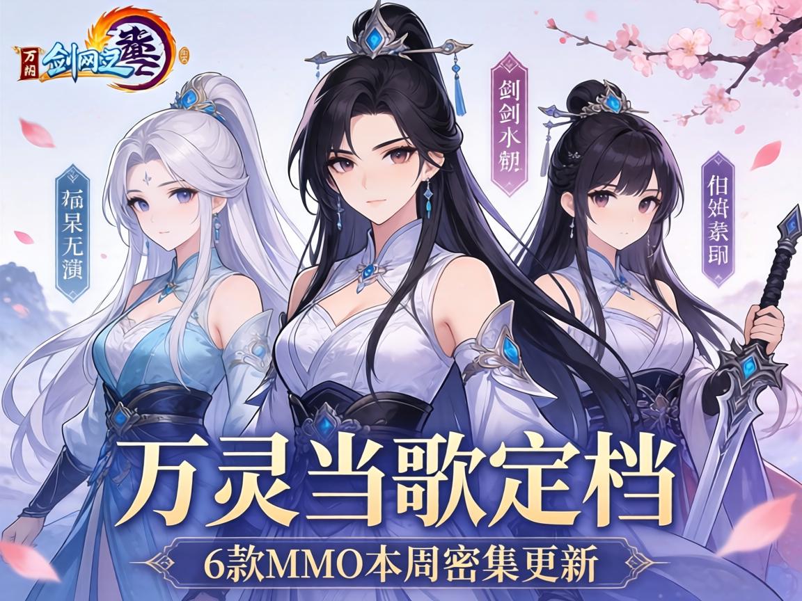 剑网3万灵当歌定档,6款MMO本周密集更新 剑网3万灵当歌定档,6款MMO本周密集更新