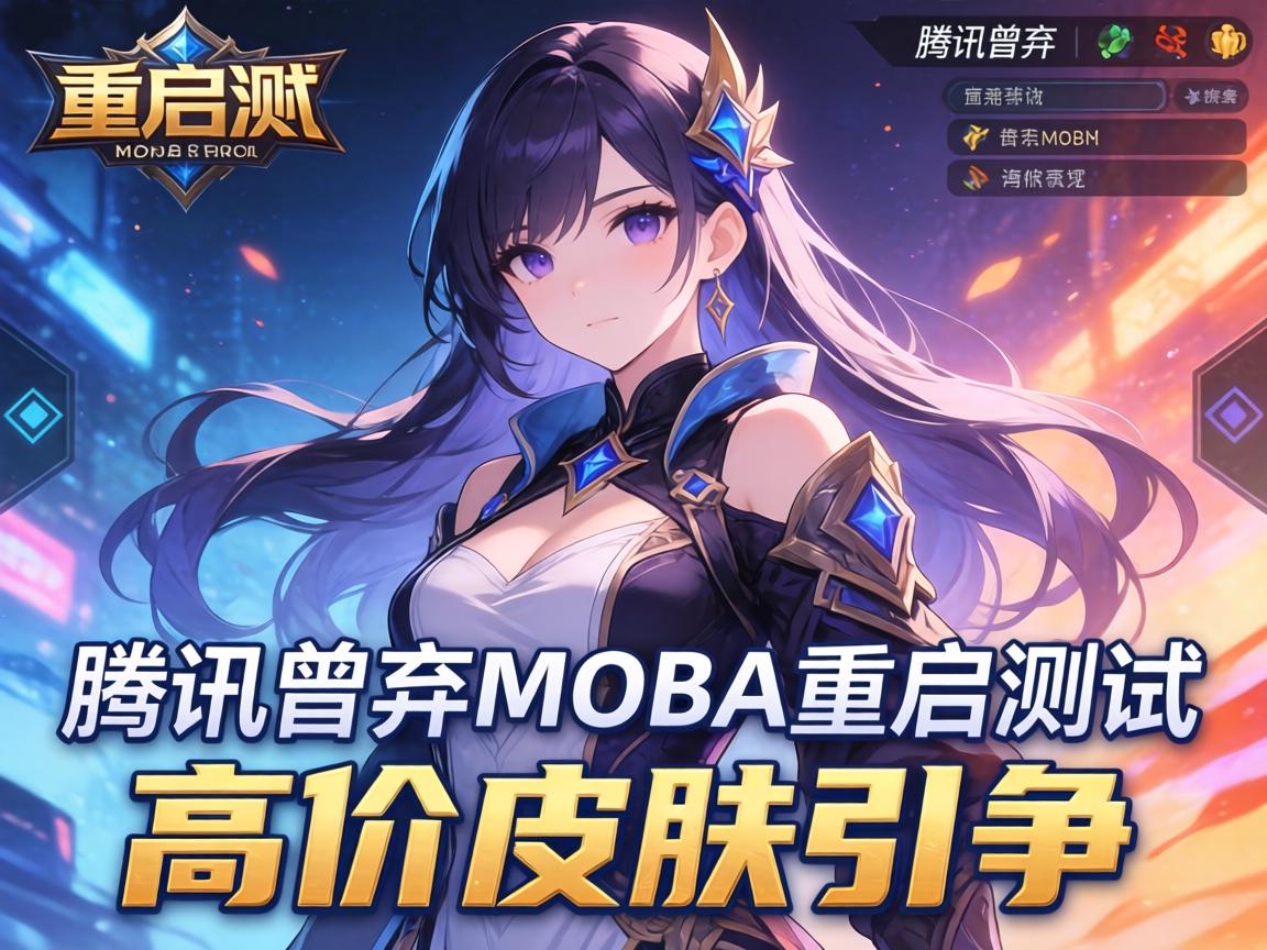 腾讯曾弃MOBA重启测试 高价皮肤引争 腾讯曾弃MOBA重启测试 高价皮肤引争
