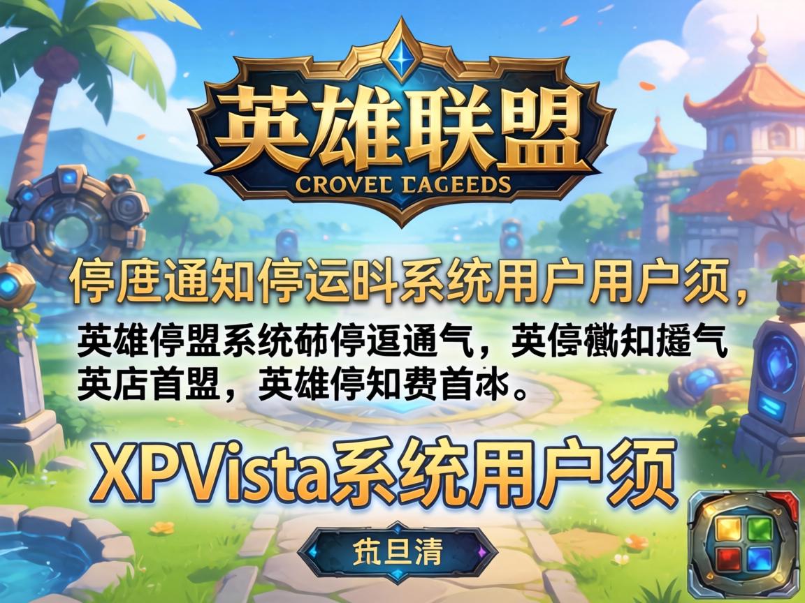 英雄联盟停运通知XPVista系统用户须 英雄联盟停运通知XPVista系统用户须