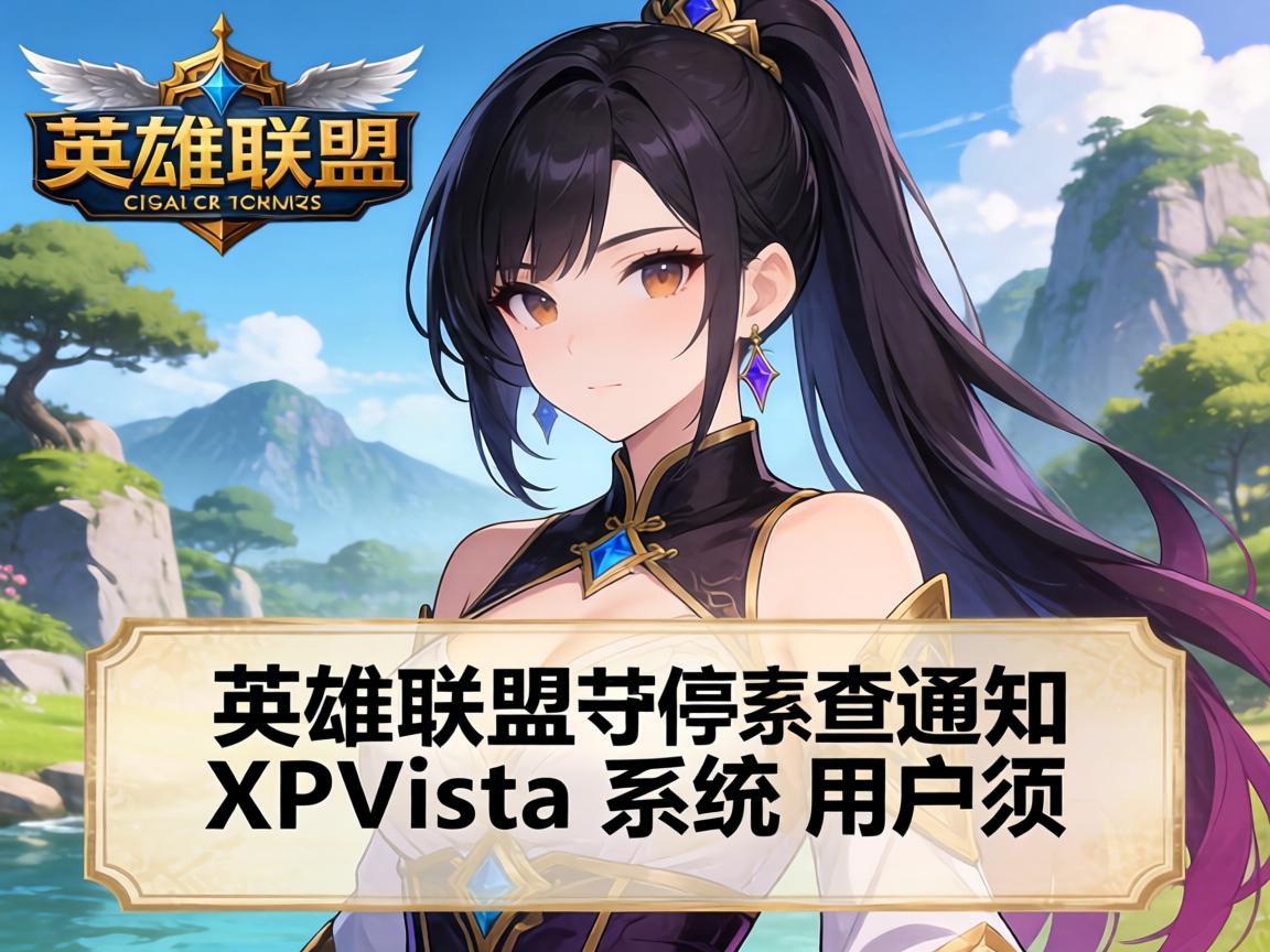 英雄联盟停运通知XPVista系统用户须 英雄联盟停运通知XPVista系统用户须