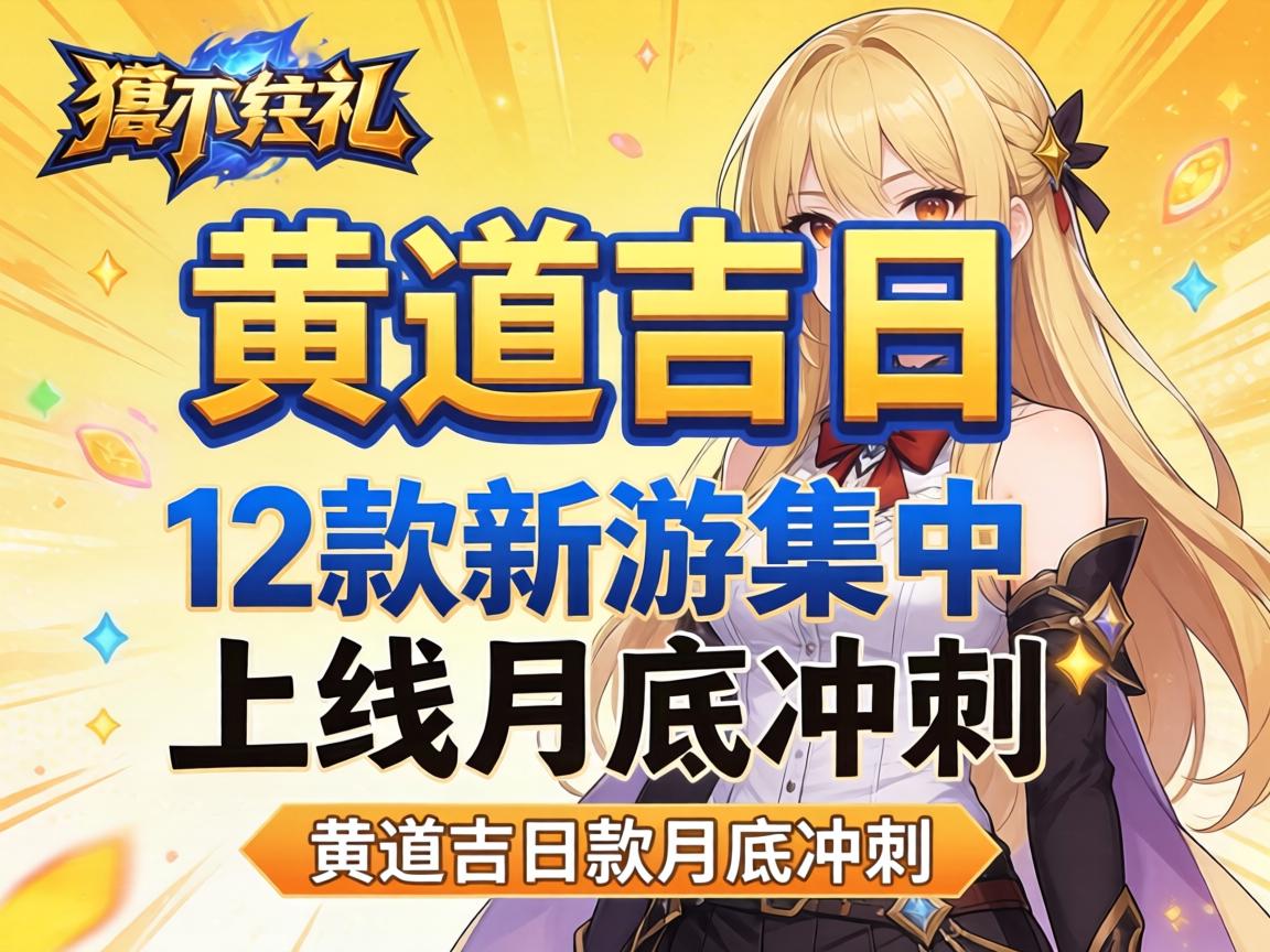 黄道吉日12款新游集中上线月底冲刺 黄道吉日12款新游集中上线月底冲刺