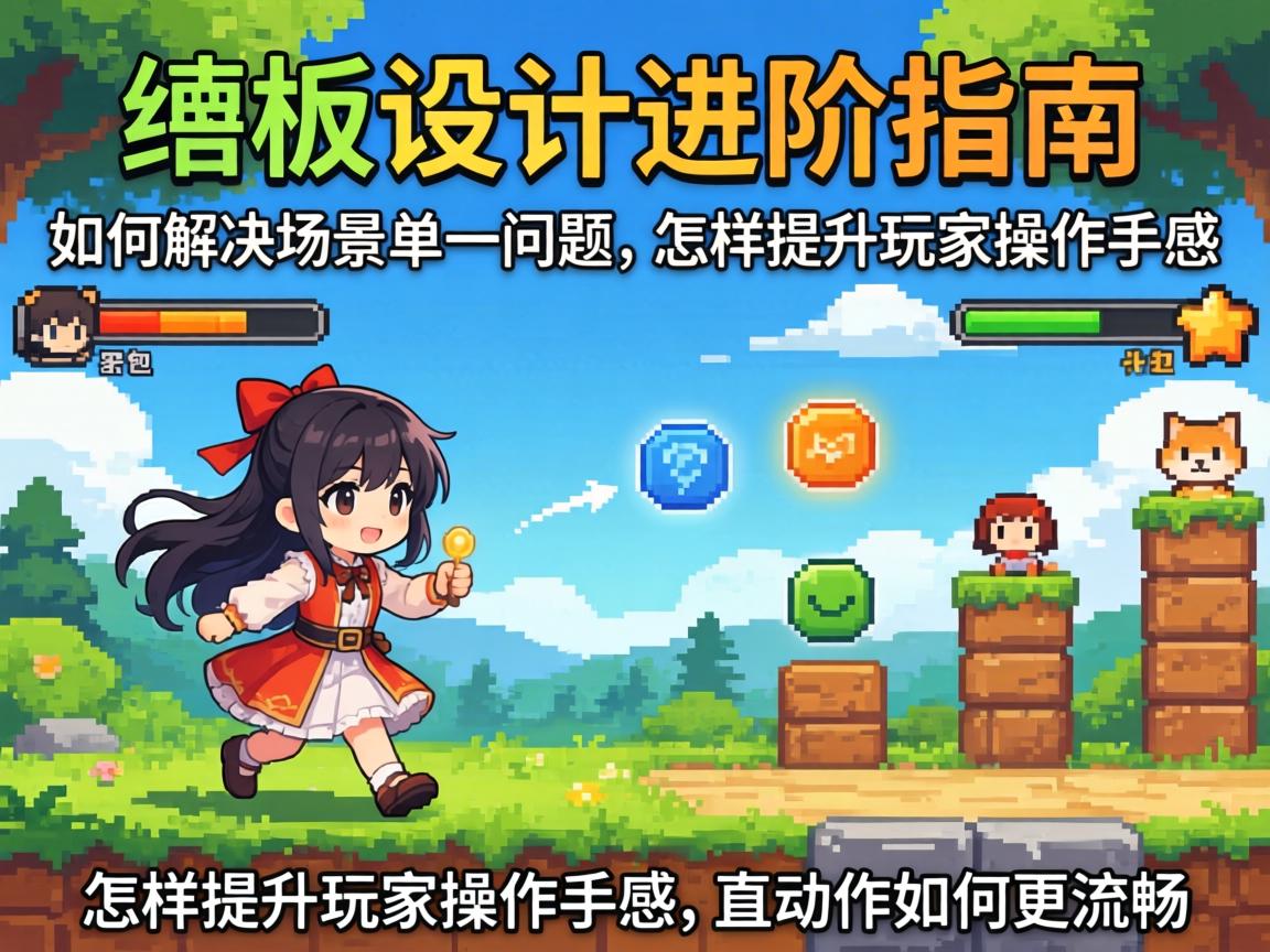 横版游戏设计进阶指南,如何解决场景单一问题,怎样提升玩家操作手感,角色动作如何更流畅 横版游戏设计进阶指南,如何解决场景单一问题,怎样提升玩家操作手感,角色动作如何更流畅