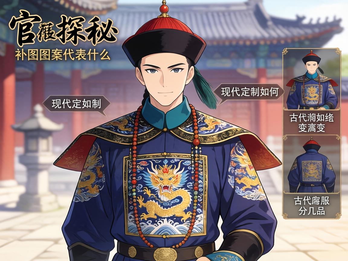 官服探秘:补子图案代表什么,现代定制如何演变,古代官服分几品? 官服探秘:补子图案代表什么,现代定制如何演变,古代官服分几品?
