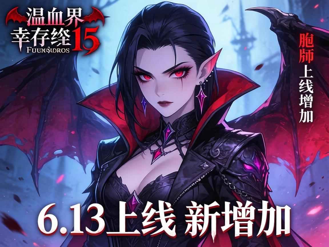 吸血鬼幸存者1.5版6.13上线 新增 吸血鬼幸存者1.5版6.13上线 新增